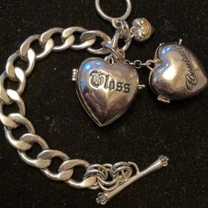 Juicy Couture lip gloss charm bracelet